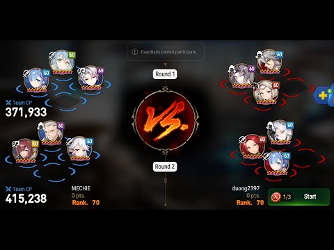 Epic seven guild war vs VNimmortal post DJB buff