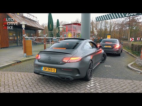640HP Stage 2 Decatted Mercedes-AMG C63S Coupe - Revs & Accelerating!