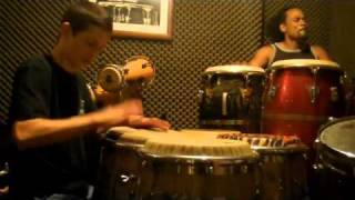Daniel Diaz y Paoli Mejias Hablando con el tambor Part 1 de 3