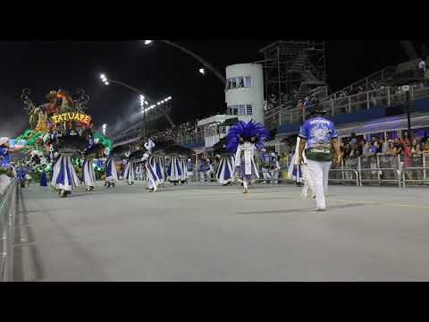 Acadêmicos do Tatuapé - desfile 2020 - comissão de frente