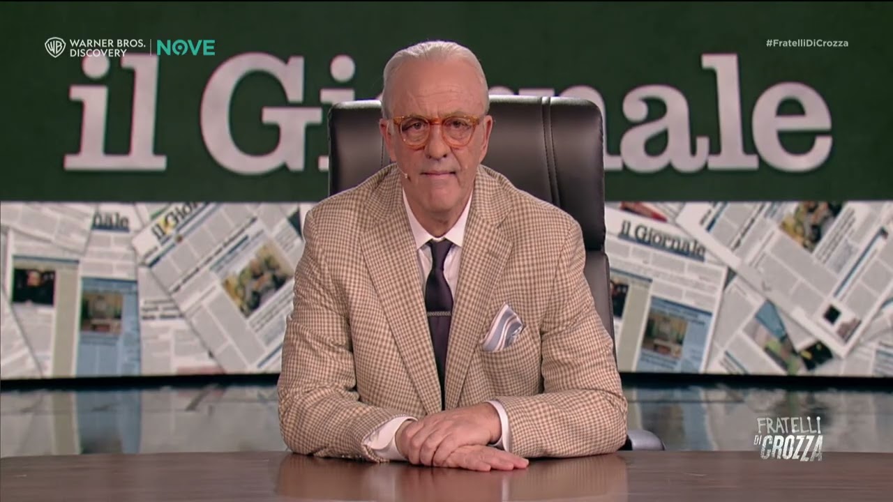 Crozza Feltri "Il nome di Fico è inutile... perchè non finisce con la A!" | Fratelli di Crozza