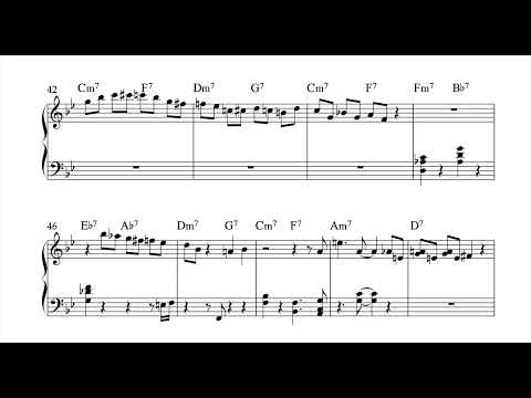 Wynton Kelly Solo Transcription on Oleo
