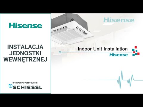 Hisense - Instalacja jednostki wewnętrznej - zdjęcie