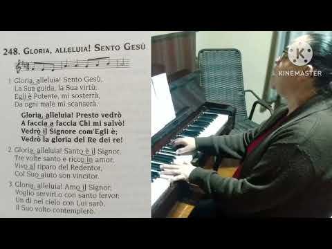 Hino 248 CCB em Italiano - Gloria, alleluia! Sento Gesù