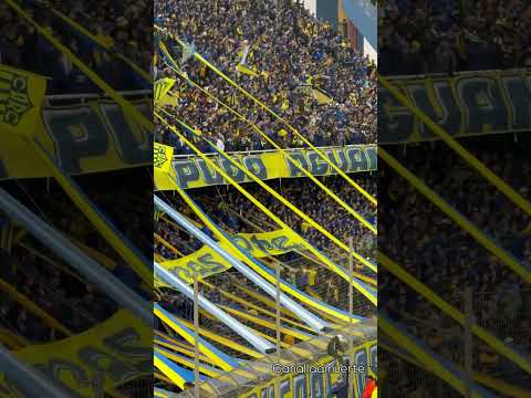 "Hinchada de Rosario Central frente a Riestra 2025. #rosariocentral" Barra: Los Guerreros &bull; Club: Rosario Central
