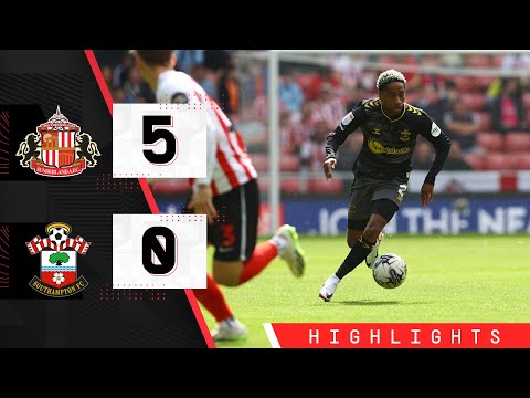 HIGHLIGHTS: Sunderland 5-0 Southampton | Championship