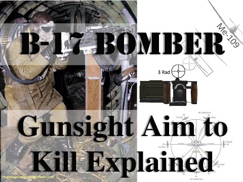 B-17 Bomber Tracking and Firing at a Moving Target