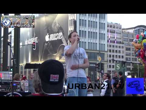 3. Bundesweite Mahnwache Berlin 29.08.2015 - Schweigeminute & René Rebell (Live)