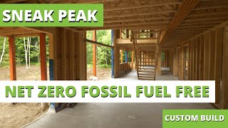 SNEAK PEAK: Net Zero Fossil Fuel Free Custom Build