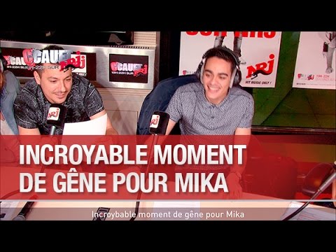 Incredible moment of embarrassment for Mika - C’Cauet on NRJ