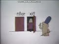 Classic Sesame Street E For Enter And Exit 1972