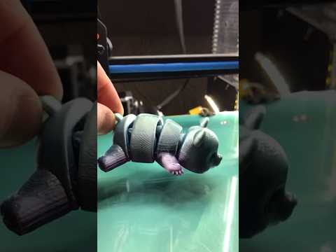 Wow 3D plastic panda #3d #3dprinting #power #panda #handmade #wow #animation #art #animals #wow