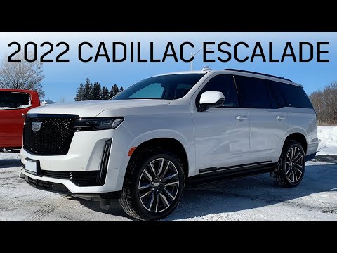 Make a statement the with new 2022 Cadillac Escalade Sport Platinum!