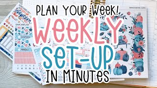 Plan With Me: An Easy Weekly Setup You’ll Actually Stick To | HanCanPlan | Erin Condren Hourly
