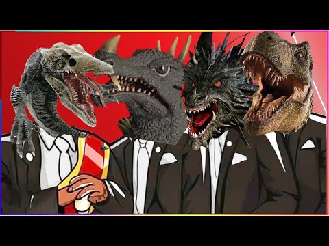 SKULL CRAWLER & ANGUIRUS & NOZUKI & T-REX - Coffin Dance X PSY Oppa Gangnam Style COVER