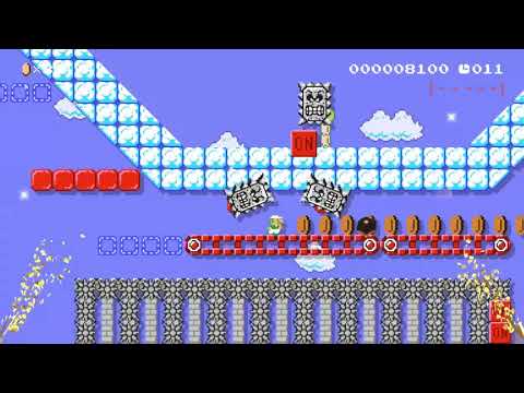 On/Off Speedrun 20 Seconds (Super Mario Maker 2)