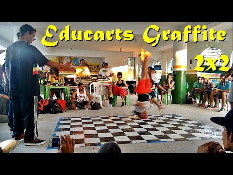 Educarts Gaffite 2015  Ioga e San  vs  Sinistro e Loko