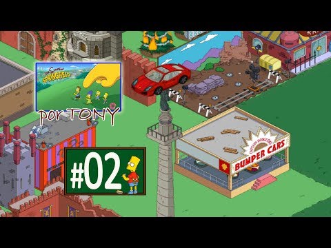 Los Simpson Springfield "Bebes'19: Capítulo 2 - Coches de choque de Capitán Esquivo" por Tony
