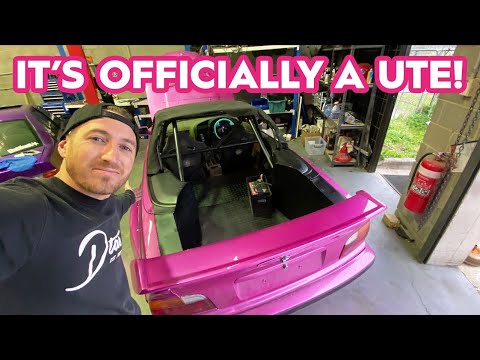 E36 UTE BUILD EP:11 -  FINISHING THE TRAY