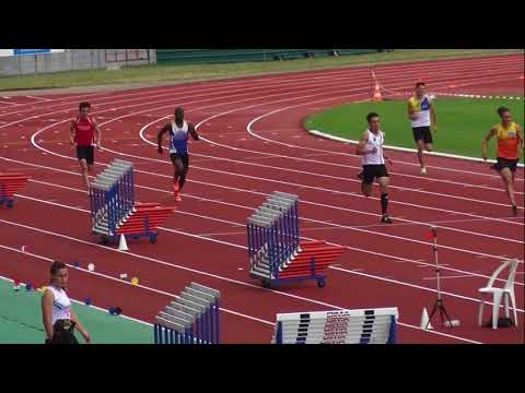 400m JUM FINALE B CHAMPIONNAT Régionnal CADETS/JUNIORS Bondoufle 7-8 Juillet 2018