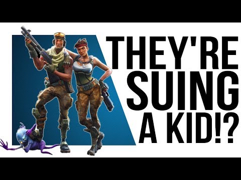Epic Games sue 14-year-old Fortnite cheater, get destroyed by his mum Video