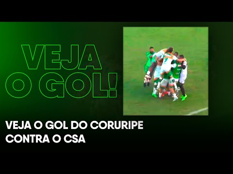 Veja o gol de empate do Coruripe contra o CSA pelo Alagoano