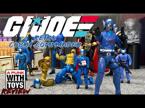 GI Joe Retro Classified Cobra Commander Review