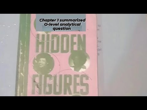 Hidden figures || chapter 1|| analytical question || 8th grade || o-levels