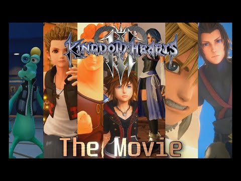 Kingdom Hearts 3 The Movie (Japanese Audio) - All Cutscenes