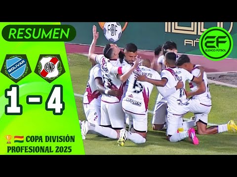 📹 Resumen: Bolívar 1 - 4 Nacional Potosí | Copa División Profesional 2025 | Final - Vuelta 