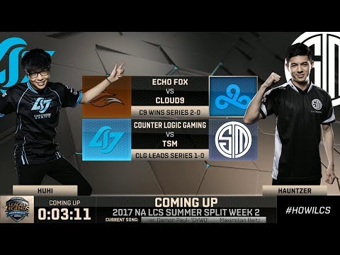 CLG vs TSM, Game 2 - NA LCS Summer 2017 - Counter Logic Gaming vs Team SoloMid