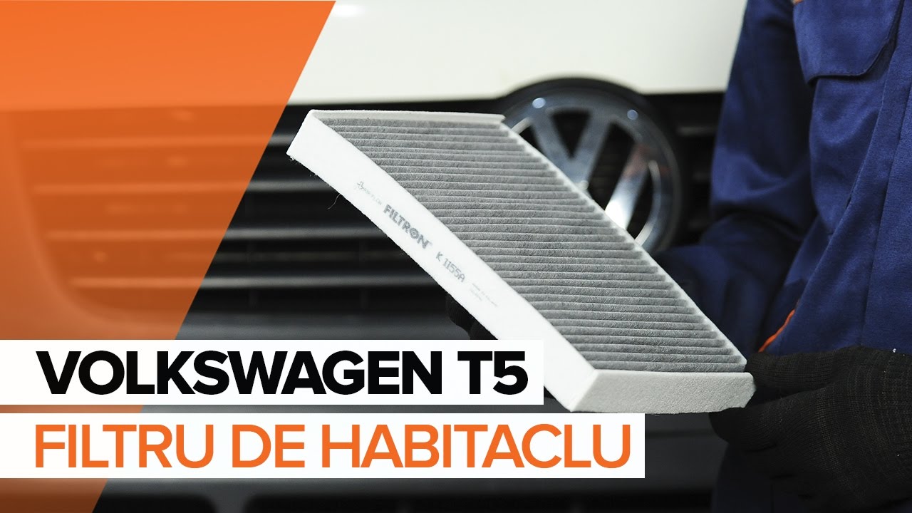 Cum să schimbați: filtru polen la VW Multivan T5 | Ghid de înlocuire