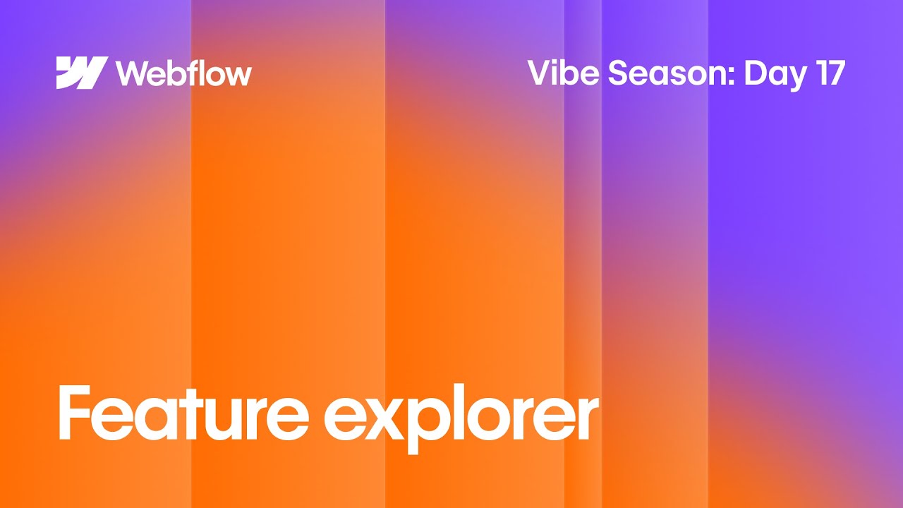 Vibe Season Day 17 | Turning Complex Product Value Into Clarity With a Feature Explorer