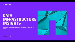 Data Infrastructure Insights - Monitor Optimize and Secure Cloud in no
