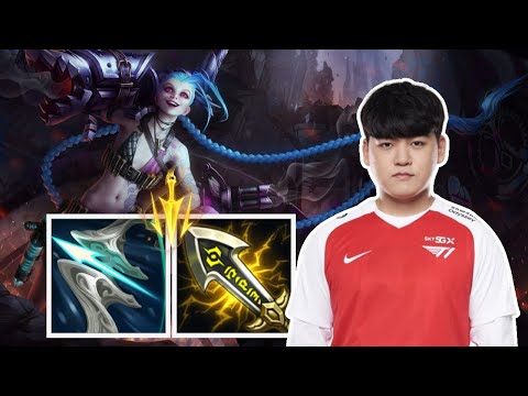 🔥T1 Gumayusi Plays Jinx🔥