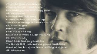 The BEACH BOYS - Caroline, No