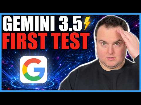 Gemini 3.5 Flash is INSANE - First Look & Tests