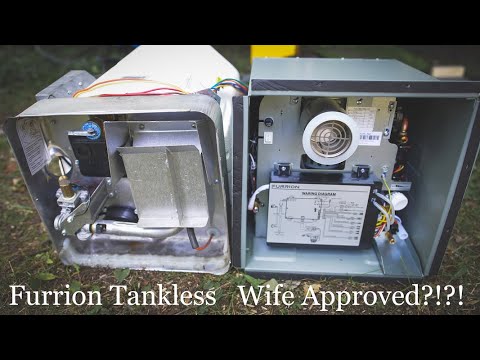 Furrion RV Tankless Water Heater Install And Review...