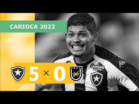Botafogo 5 x 0 Volta Redonda - Gols - 07/03 - Campeonato Carioca 2022