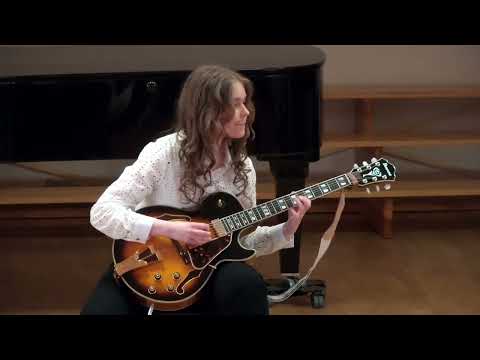 Wes Montgomery - D-natural blues (Emily Remler (Bb-blues)) guitar cover