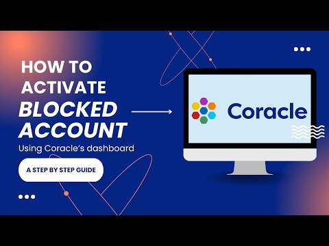 How to Activate Coracle Blocked Account - 2024