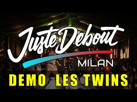LES TWINS JUDGE DEMO Juste Debout 2020 ITALY MILAN