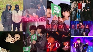 Taekook journey in 2023  January to December 💜�