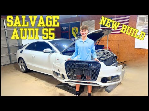 Rebuilding a 2013 Audi S5.   Will It Run Again?