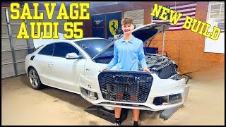 Rebuilding a 2013 Audi S5.   Will It Run Again?