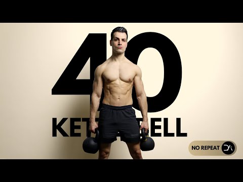 40 Min KETTLEBELL WORKOUT  (Full Body Compact workout)