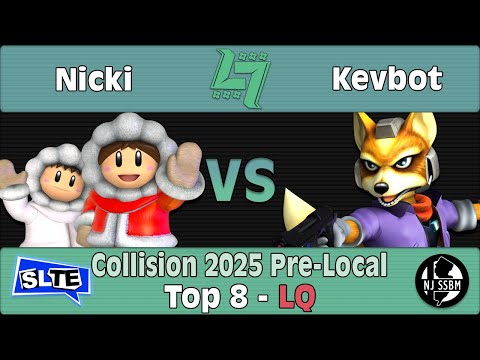 Collision 2025 Pre-Local: Nicki (Icies) Vs. Kevbot (Fox) - Top 8 LQ