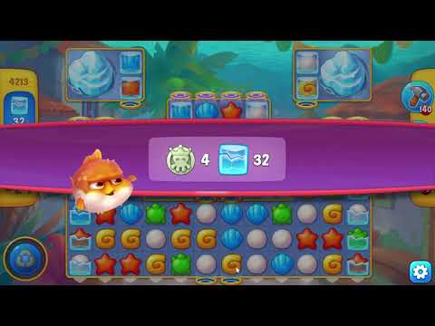 Fishdom 4213 Hard Level - NO BooSTERS