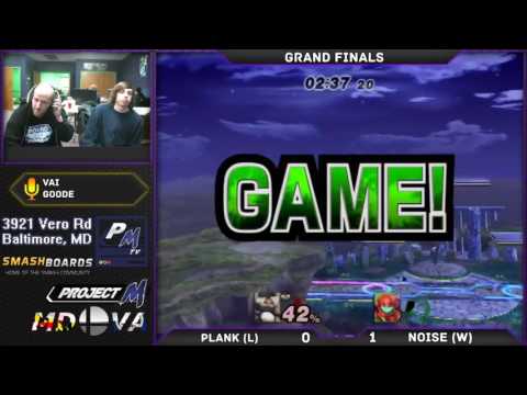 Project M @ Xanadu 12/05/16 Grand Finals - Noise (Samus, Charizard) vs Plank (Sheik)