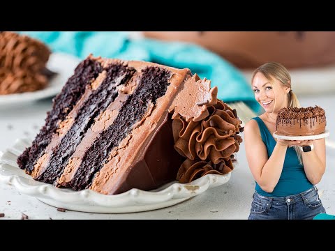The ULTIMATE Triple Chocolate Cake